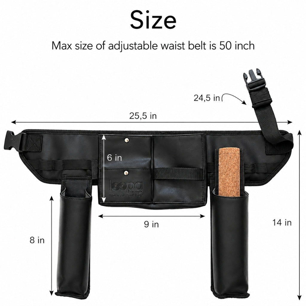 Loopa Hair - Pro Assistant Tool Belt for Hair Stylists