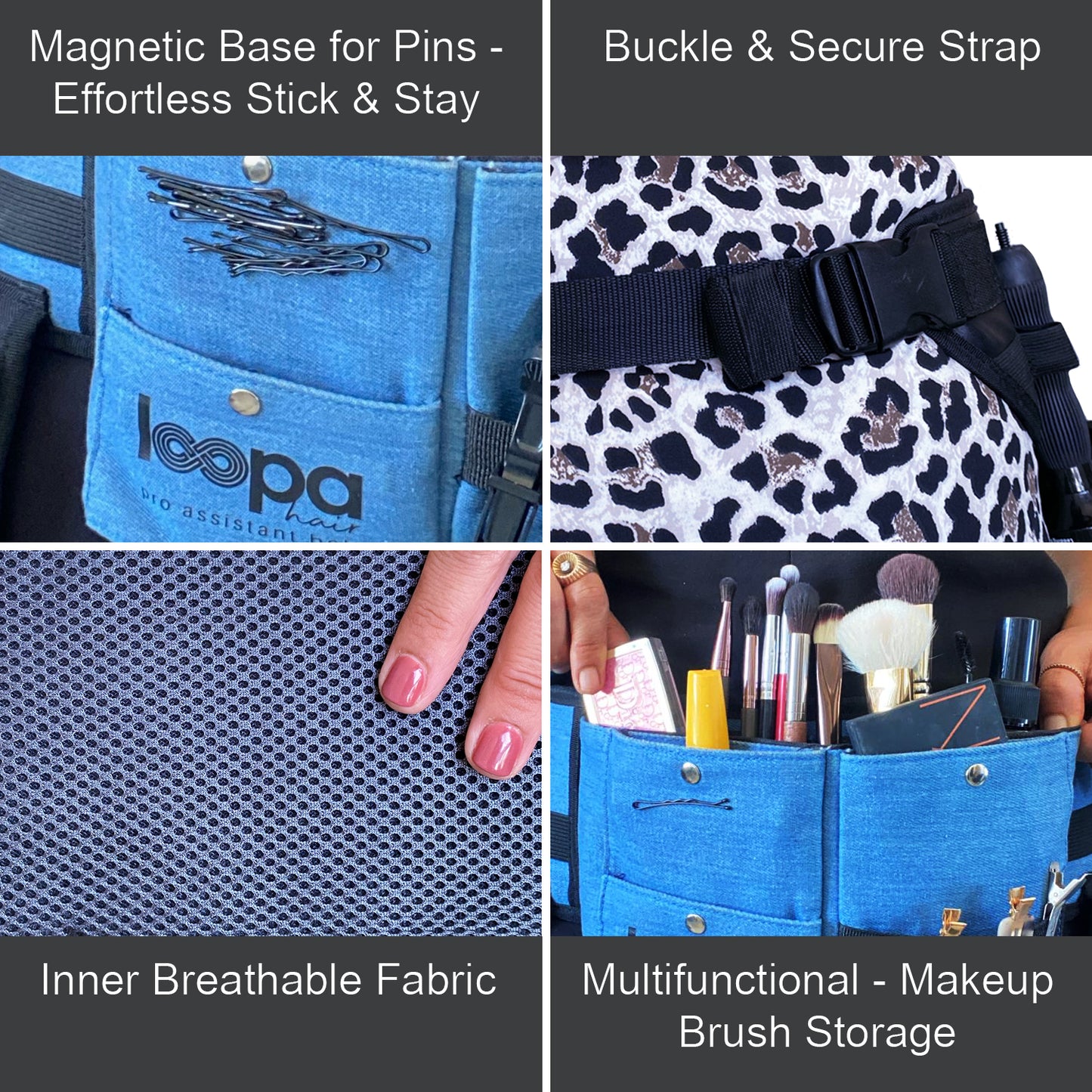 Loopa Hair - Pro Assistant Tool Belt for Hair Stylists
