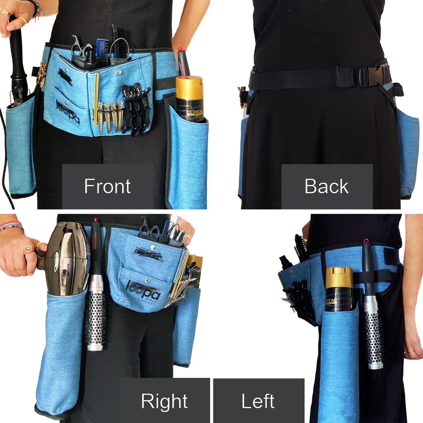 Loopa Hair - Pro Assistant Tool Belt for Hair Stylists